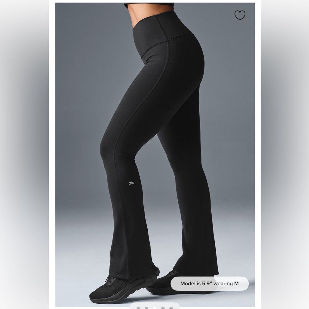 ALO Airbrush High-Waist Bootcut Legging